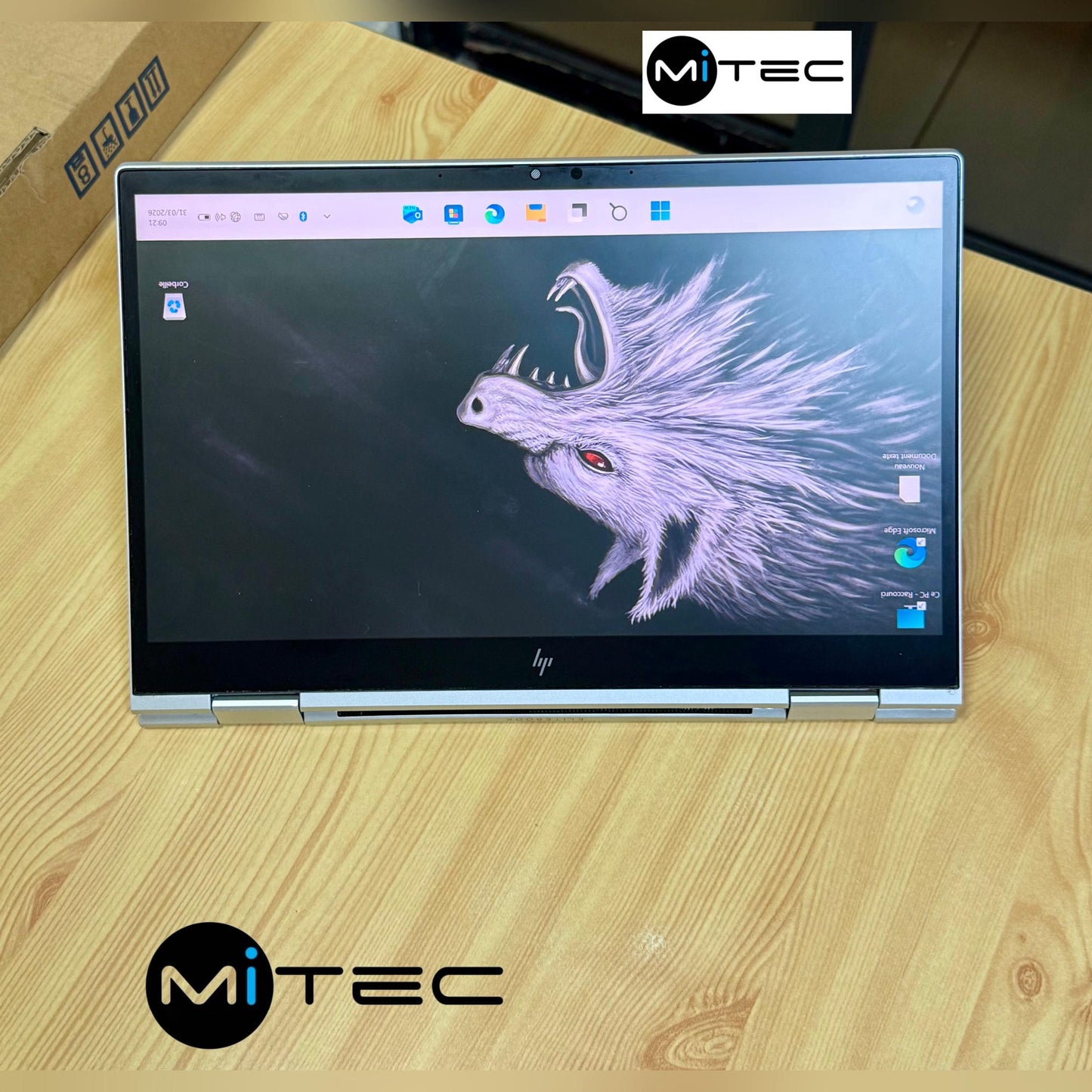 Pc Hp EliteBook 830 G7 X360 Écran Tactile et Pliable - Core i5 - 8 GB - 512 GB Ssd - 10eGen -Sac + Clé USB + Souris Offert