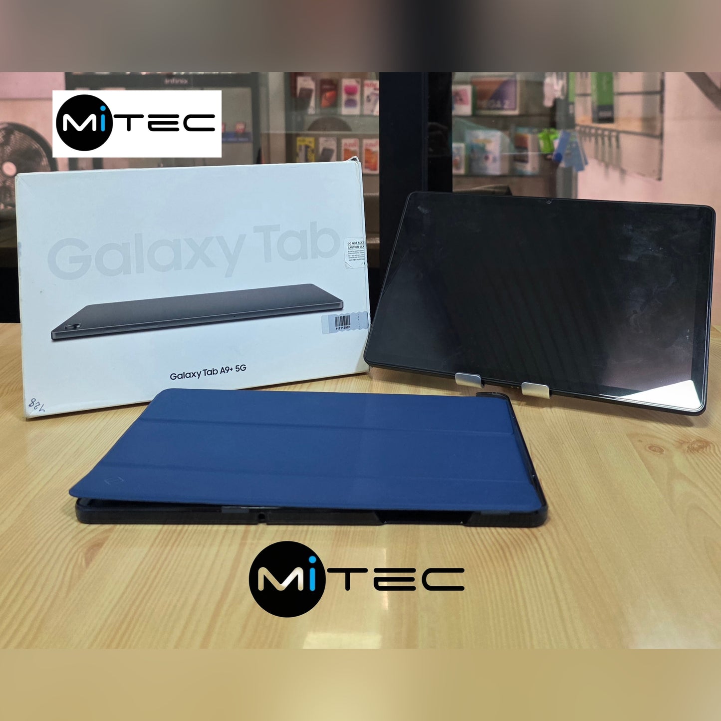 Samsung  Tab A9 plus 5G - Okaz- 8 GB - 128 GB - 11 Pouces - 7040Mah + Coque a Rabat Offert