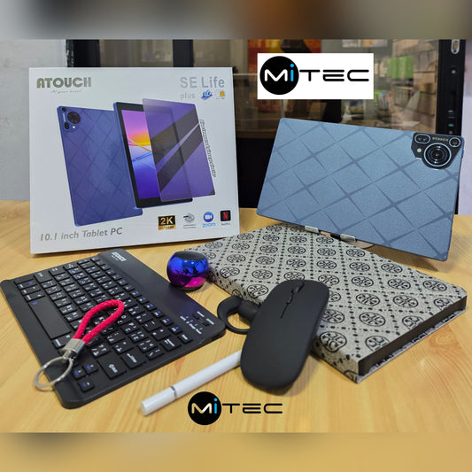 Tablette Éducative Atouch SE Life plus - 4 GB - 128 GB - Avec Puce - 10'1 Pouces - Avec Clavier