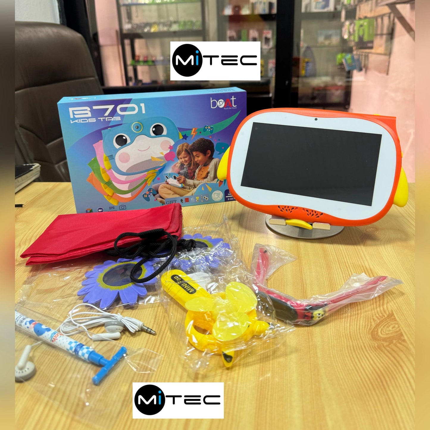 Tablette Éducative Boat B701 Neuve - 4 GB - 64 GB - Application Installé