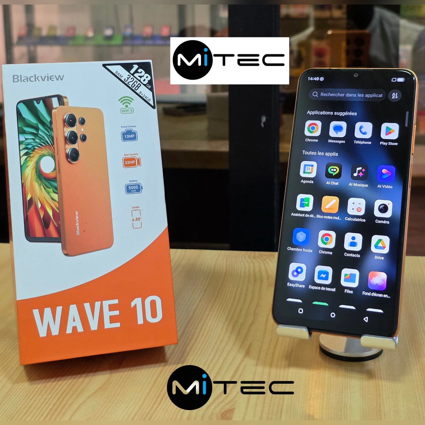 Blackview Wave 10 - Okaz - 32 GB - 128 GB - 5000Mah - 6'88 Pouces