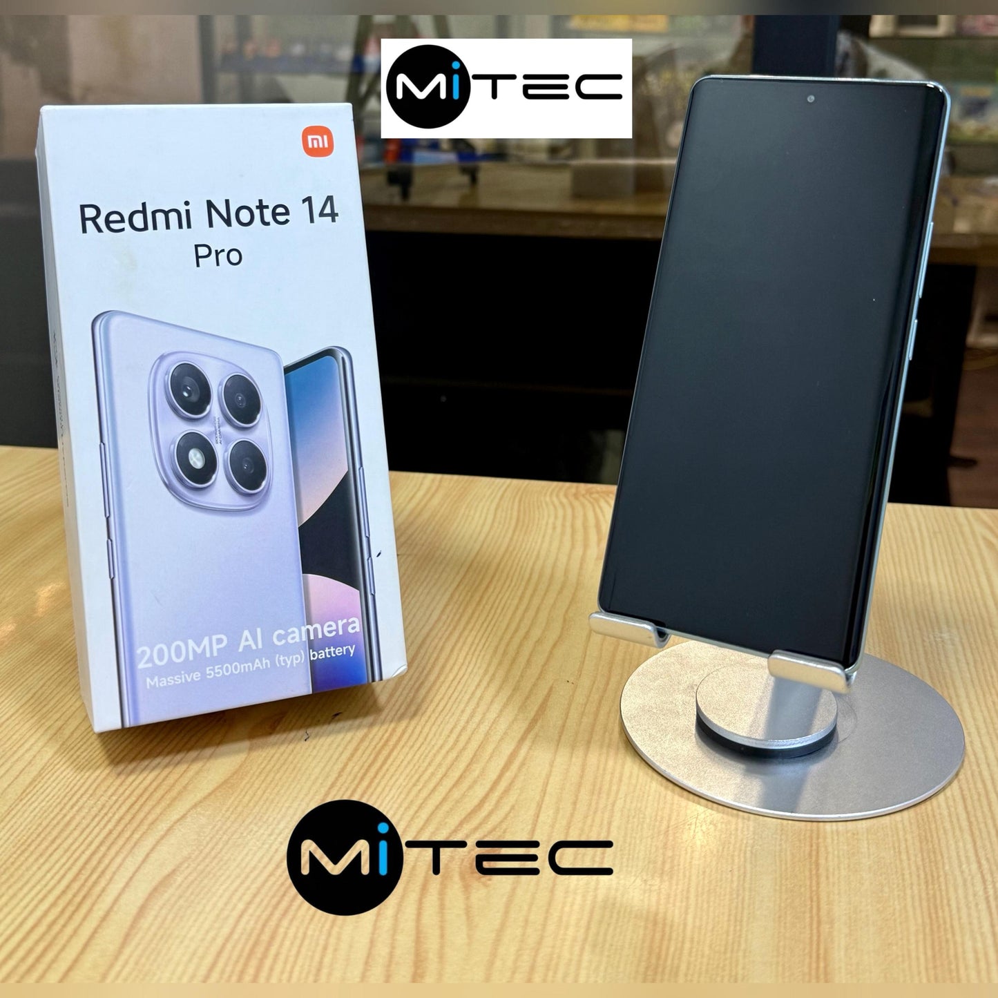 Redmi note 14 Pro - 12 GB - 512 GB - 5500 mAh - Écran Incurvé Amoled