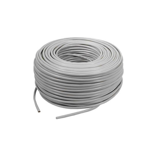 Câble Réseau FTP CAT6 Blindé-Rouleau 305m - Gris