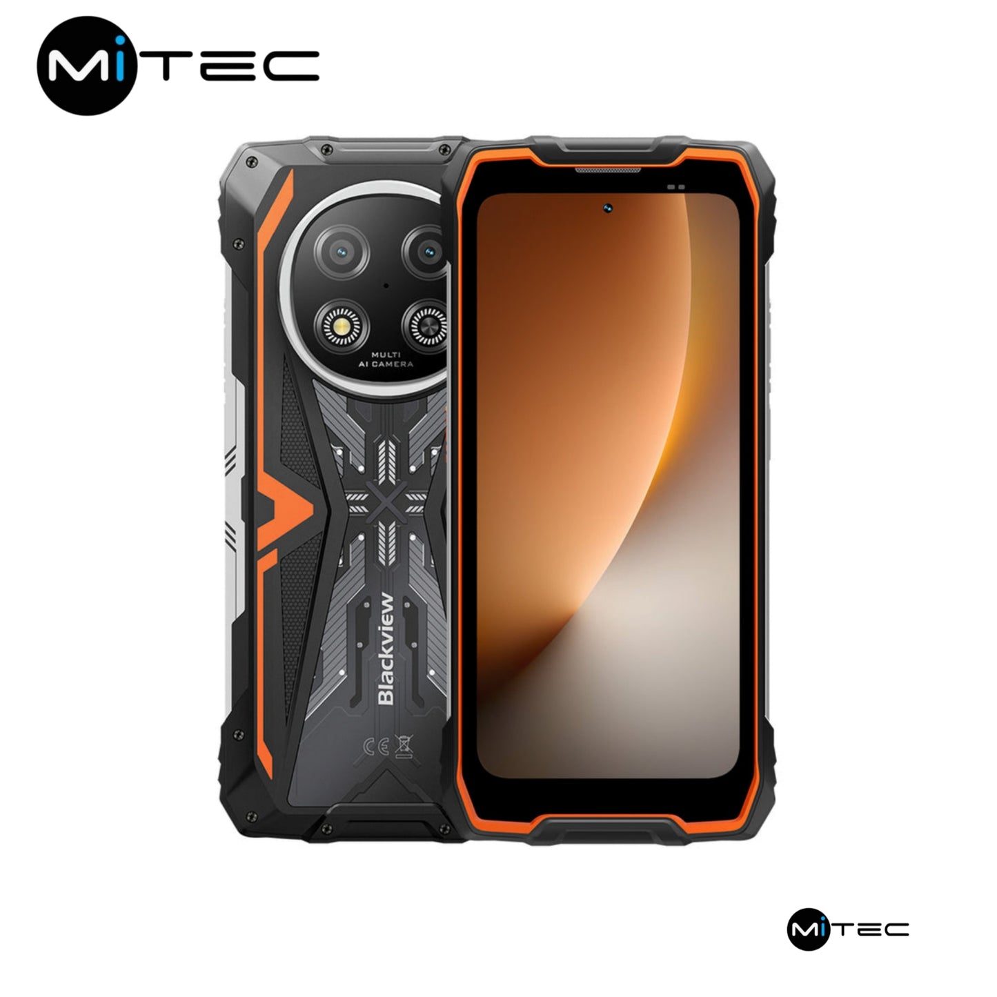 Blackview robuste Rock 2  Neuf -  32 GB  -  256 GB Rom - 6,67 Pouces - 15 000mAh - 5G - Rock2