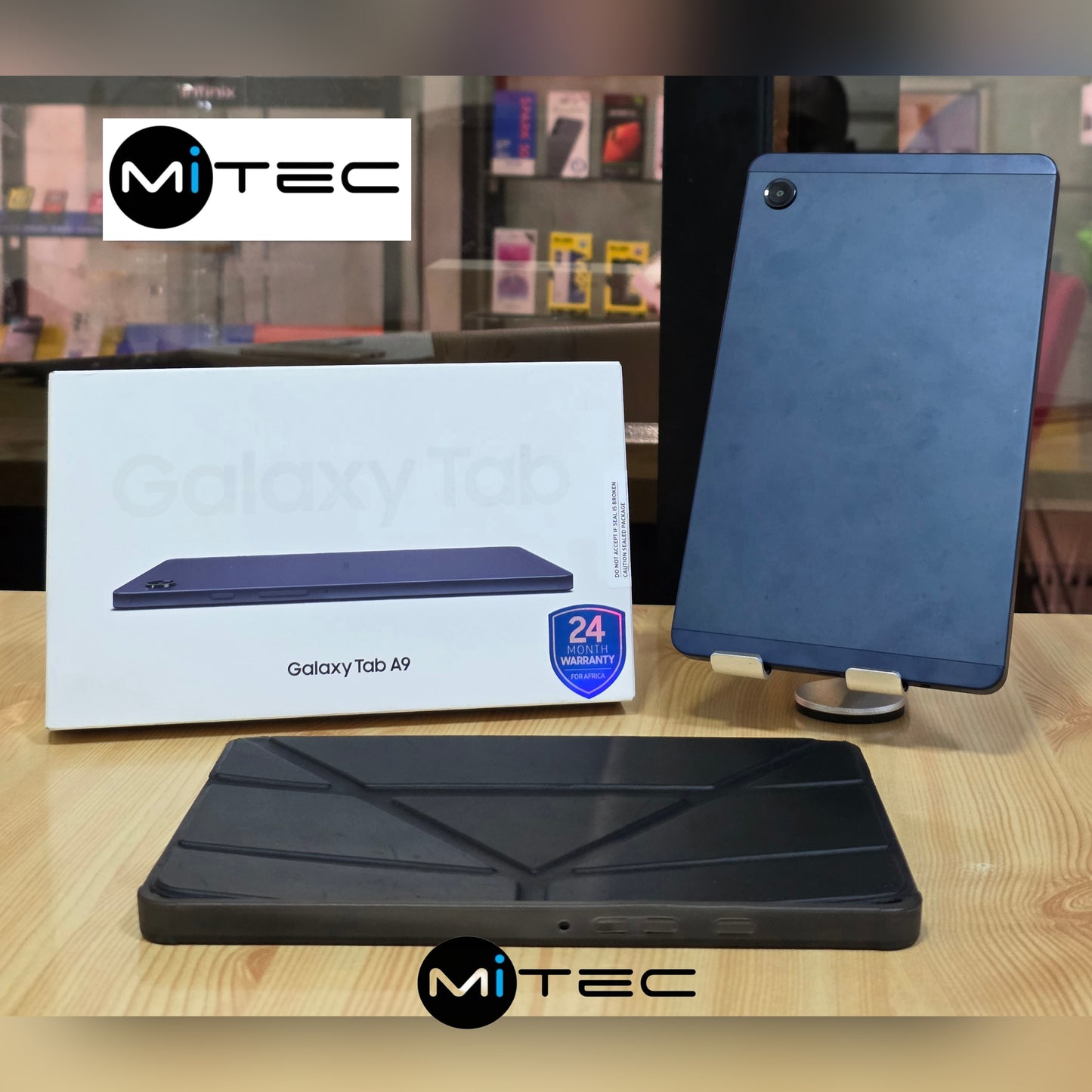 Tablette Samsung Tab A9 - 4 GB - 64 GB - 8'7 Pouces + Coque à Rabat Offert