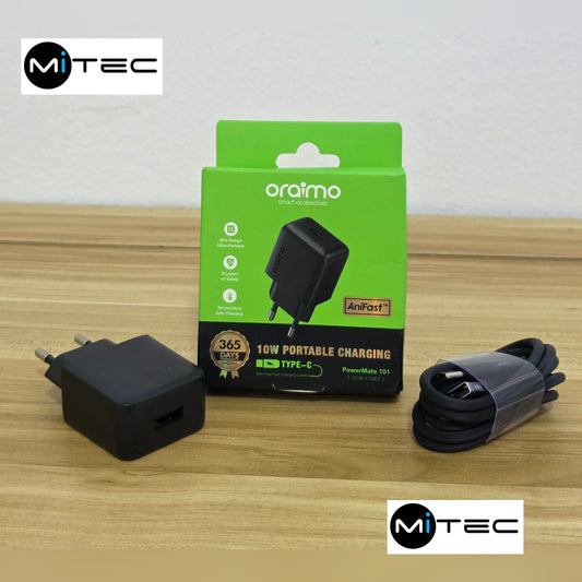 Chargeur Téléphone Et Tablette Oraimo 10W Usb Vers Type C Neuf Original - Chargeur10W
