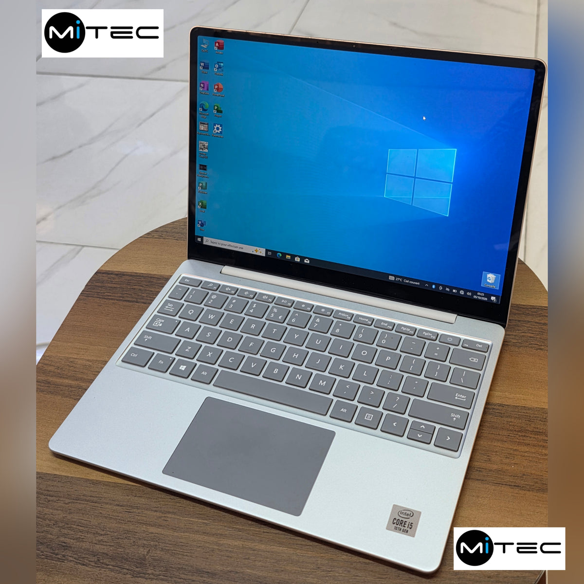 Pc Microsoft Surface LapTop Go Core i5 - 12'4 Pouce - Écran Tactile - 8 GB - 256 GB Ssd - 10eme Gen - Sac + Souris + Clé USB Offert