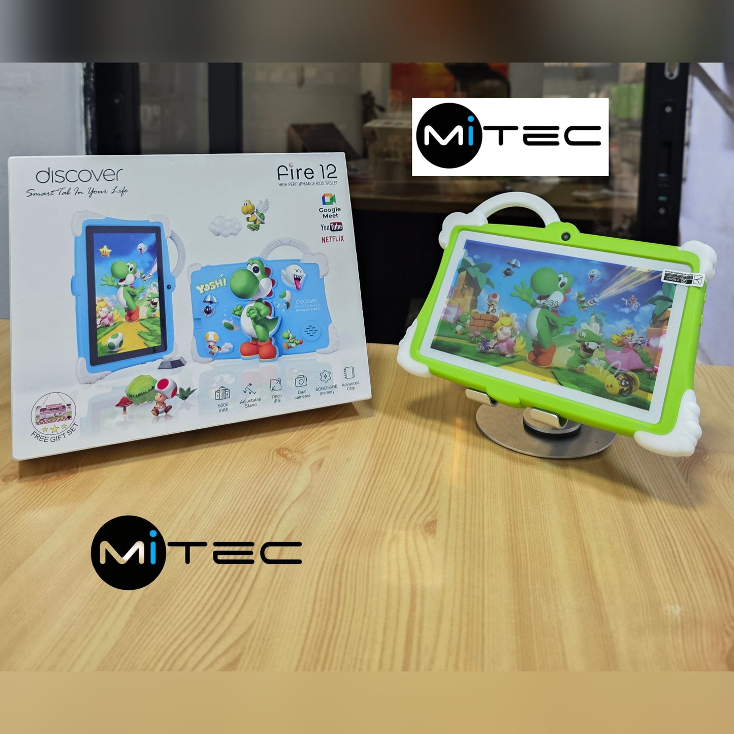 Tablette Éducative Discover Fire 12 - 4 GB - 128 GB - Avec Gadget - 7 Pouces