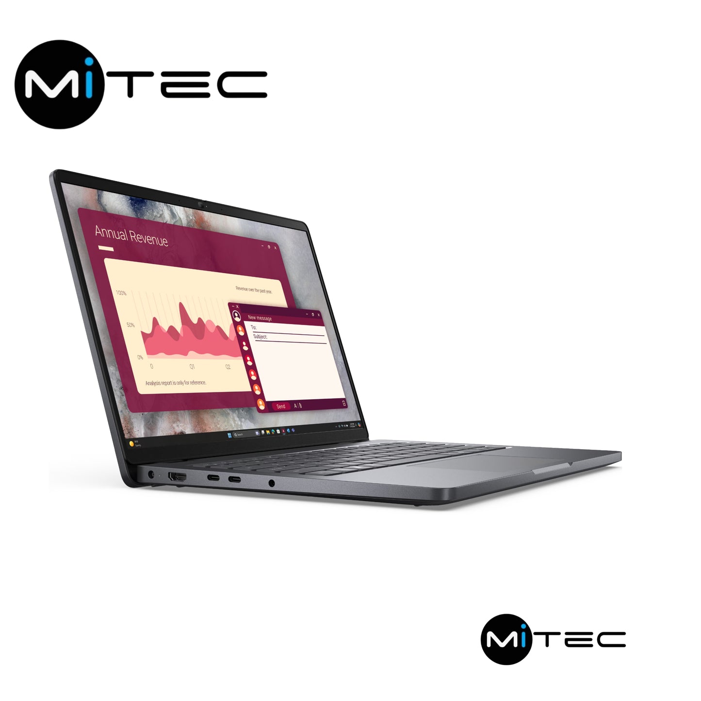 PC Portable Dell Pro 14 – PC14250 Neuf Core Ultra 7 - 16 GB - 512 GB SSD - 15ᵉGen