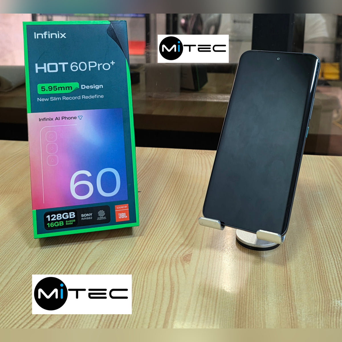 Infinix Hot 60 Pro Plus Okaz - 16 GB - 128 GB - Amoled - 6'78 Pouces - 5160 mAh - Ultra Slim