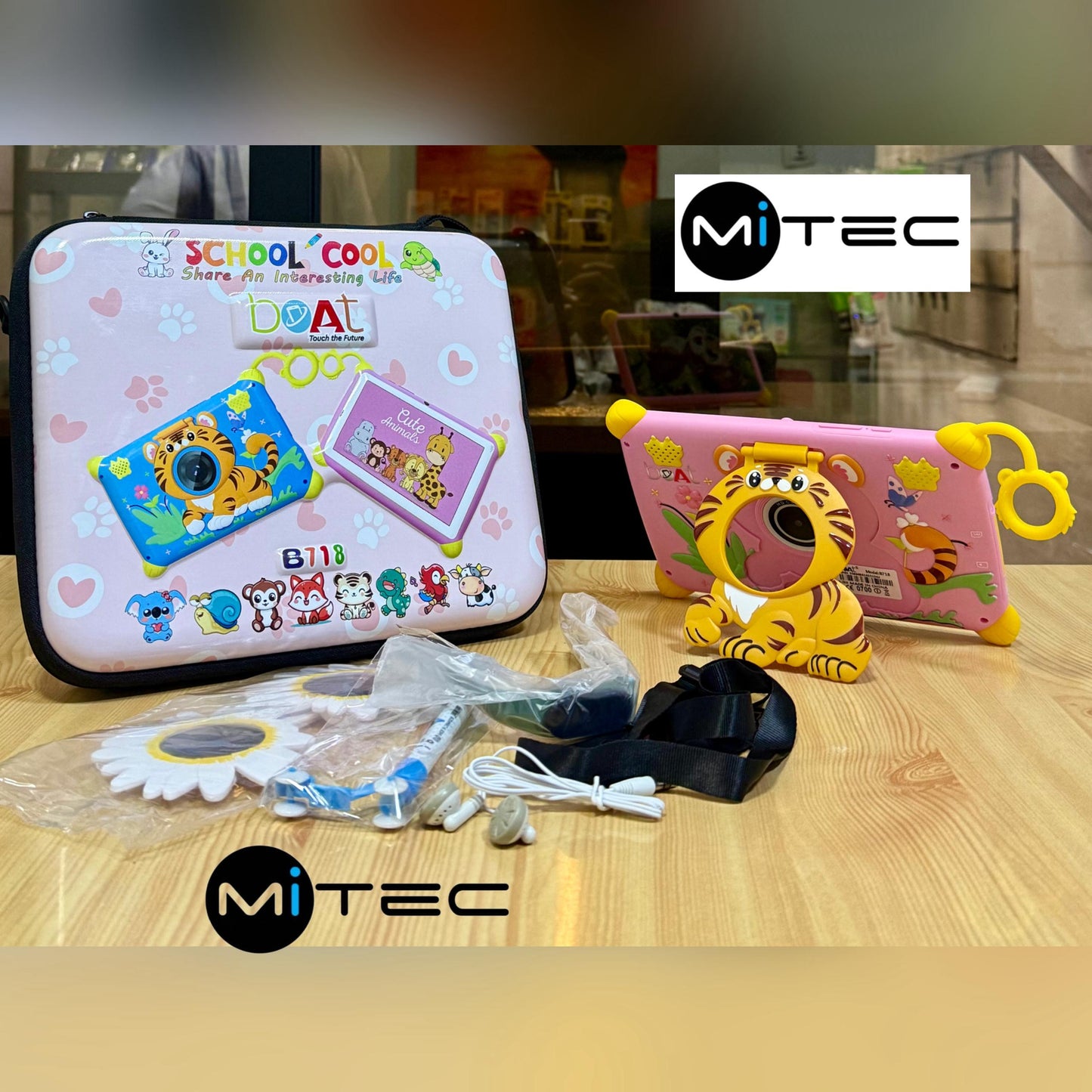 Tablette Éducative Boat B718  - 4 GB - 128 GB - Avec Puce -7 Pouces - Avec Gadget